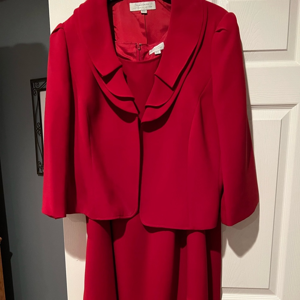 Stunning Red 2 Piece Suit